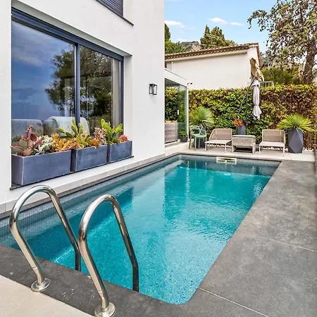 Βίλα With Panoramic Sea View - Private Pool